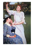 Young Woman Picking Fruit