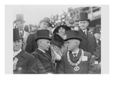 President and Mrs Coolidge at Laying of Cornerstone of George Washington Masonic National Memorial