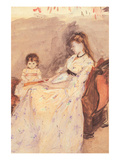 Edma  the Sister of the Artist with Her Daughter