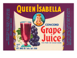 Queen Isabella Concord Grape Juice