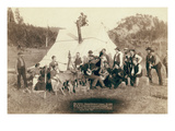 Happy Hours in Camp G and B&M Engineers Corps and Visitors
