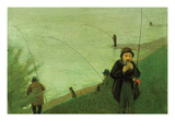 Anglers on the Rhine
