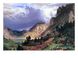 Storm in the Rockies  Mt Rosalie