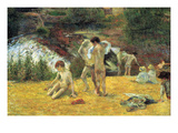 Bathing in the Mill of Bois D'Amour
