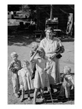 Squatter Family in Shack Town
