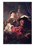 Self-Portrait with Saskia