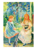 Two Girls by the Window
