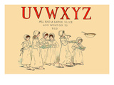 Uvwxyz All Had a Large Slice and Went Off to Bed