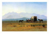 The Stagecoach in the Rockies