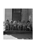 Little Girls Read their Lessons