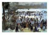 Skating Runners in the Bois De Bologne