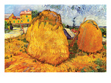 Haystacks in Provence