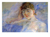 Young Woman in White