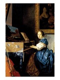 Dame on Spinet