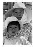 Japanese Mother and Daughter  Agricultural Workers