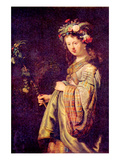 Flora (Portrait of Saskia as Flora)