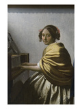 Young Woman Seated at a Virginal
