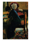 Elisabeth at the Desk