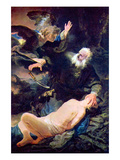 The Angel Prevents the Sacrifice of Isaac