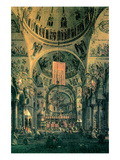 Interior of St Marks Church  Venice