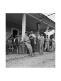 Suiting Up for Baseball at the Gasoline Station