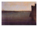 Nocturne in Gray and Gold  Westminster Bridge