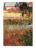 Flowering Garden with Path