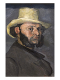 Gustav Boyer in Straw Hat