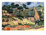 Shelters in Cordeville by Van Gogh