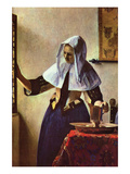 Young Woman with a Water Jug at the Window