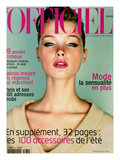 L'Officiel  April 1999 - Sharon  dans une Des Couleurs Phare de L'Été  un Pull de Louis Vuitton