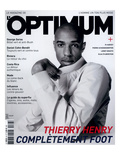 L'Optimum  June-July 2004 - Thierry Henry Porte un Blouson Nike