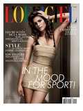 L'Officiel  April 2010 - Cindy Crawford