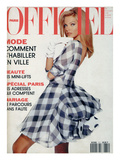 L'Officiel  April-May 1992 - Christian Dior: Robe en Mousseline et Organ