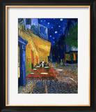 The Café Terrace on the Place du Forum  Arles  at Night  c1888