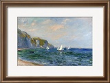 Cliffs and Sailboats at Pourville