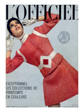 L'Officiel  March 1969 - Pierre Cardin  Tailleur en Tweed de Leleu