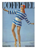 L'Officiel  June 1968 - Ensemble de Plage de Givenchy