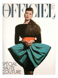 L'Officiel  September 1986 - une Robe de Pierre Cardin