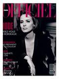 L'Officiel  October-November 1992 - Lara Harris  Qui Porte une Veste Smoking de Giorgio Armani