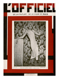 L'Officiel  April 1928 - Danielle Brégis Au Casino de Paris