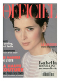 L'Officiel  March 1994 - Isabella Rossellini A Choisi Emanuel Ungaro