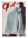 L'Officiel  December 1936 - Réveillon Nina Ricci