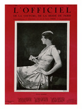 L'Officiel  October 1926 - Princesse Voskonsky en Drecoll