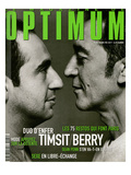 L'Optimum  March 1999 - Patrick Timsit et Richard Berry Portent Des Pulls Col V Hermès