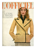 L'Officiel  1971 - Ensemble d'Yves Saint-Laurent