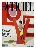 L'Officiel  March 1992 - Love  Le Mot Fétiche d'Yves Saint Laurent