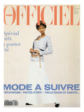 L'Officiel  February 1993 - Chanel: le Tailleur de L'Année Porté Par Tyra