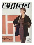 L'Officiel  September 1954 - Ensemble de Christian Dior