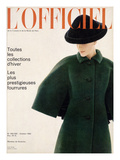 L'Officiel  October 1963 - Manteau de Givenchy